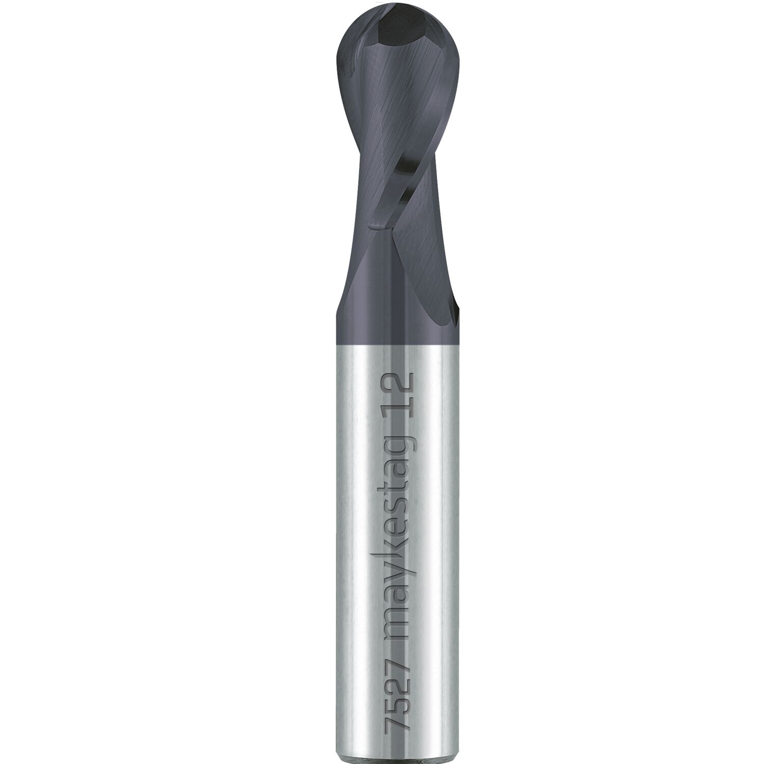 MAYKESTAG VHM-Radiusfräser ALUNIT 1,0 mm kurz Zweischneider