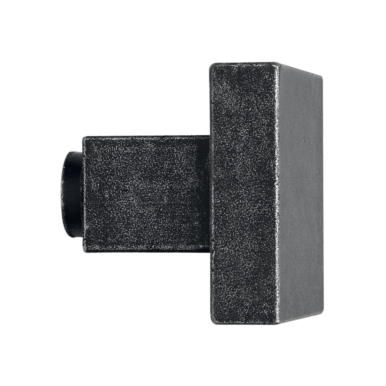 Halcö HALCÖ Knopfdrückerlochteil eckig fix für Hall, Söll, 60x60, schwarz passiviert