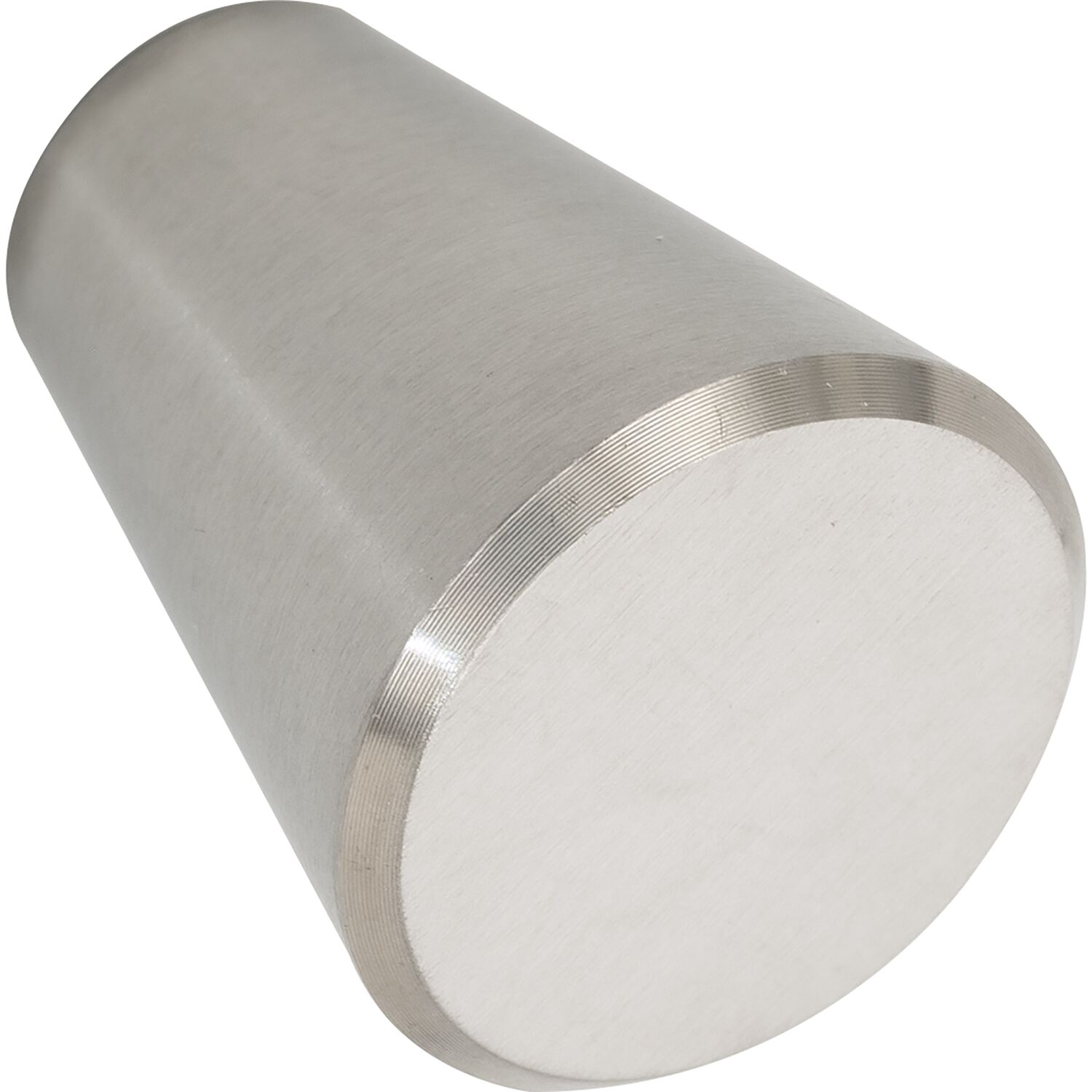SIRO Knopf Segin ø 24 mm, Tiefe 29 mm, Edelstahl gebürstet