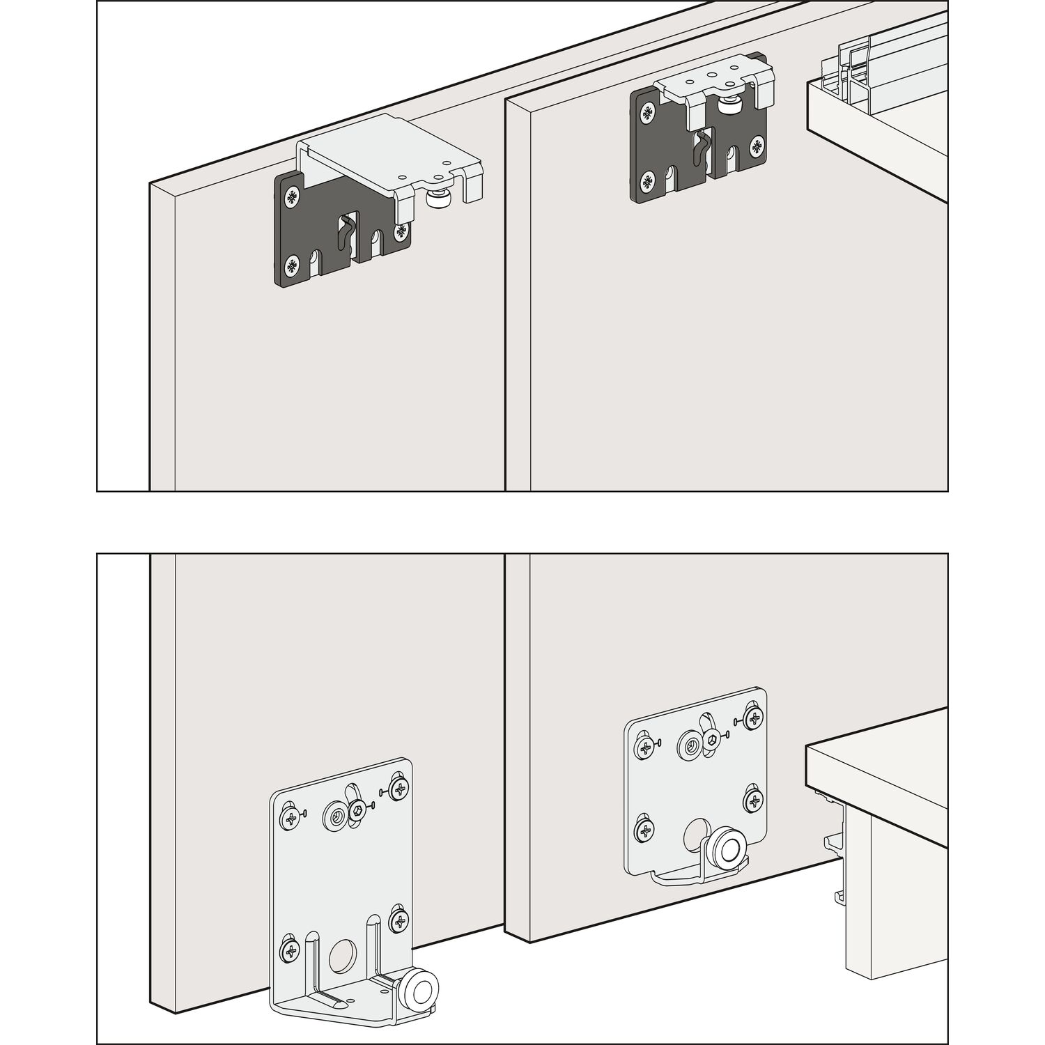 Hawa HAWA Combino 20 H FS Beschlägegarnitur 1200 x 2200, 2 türig