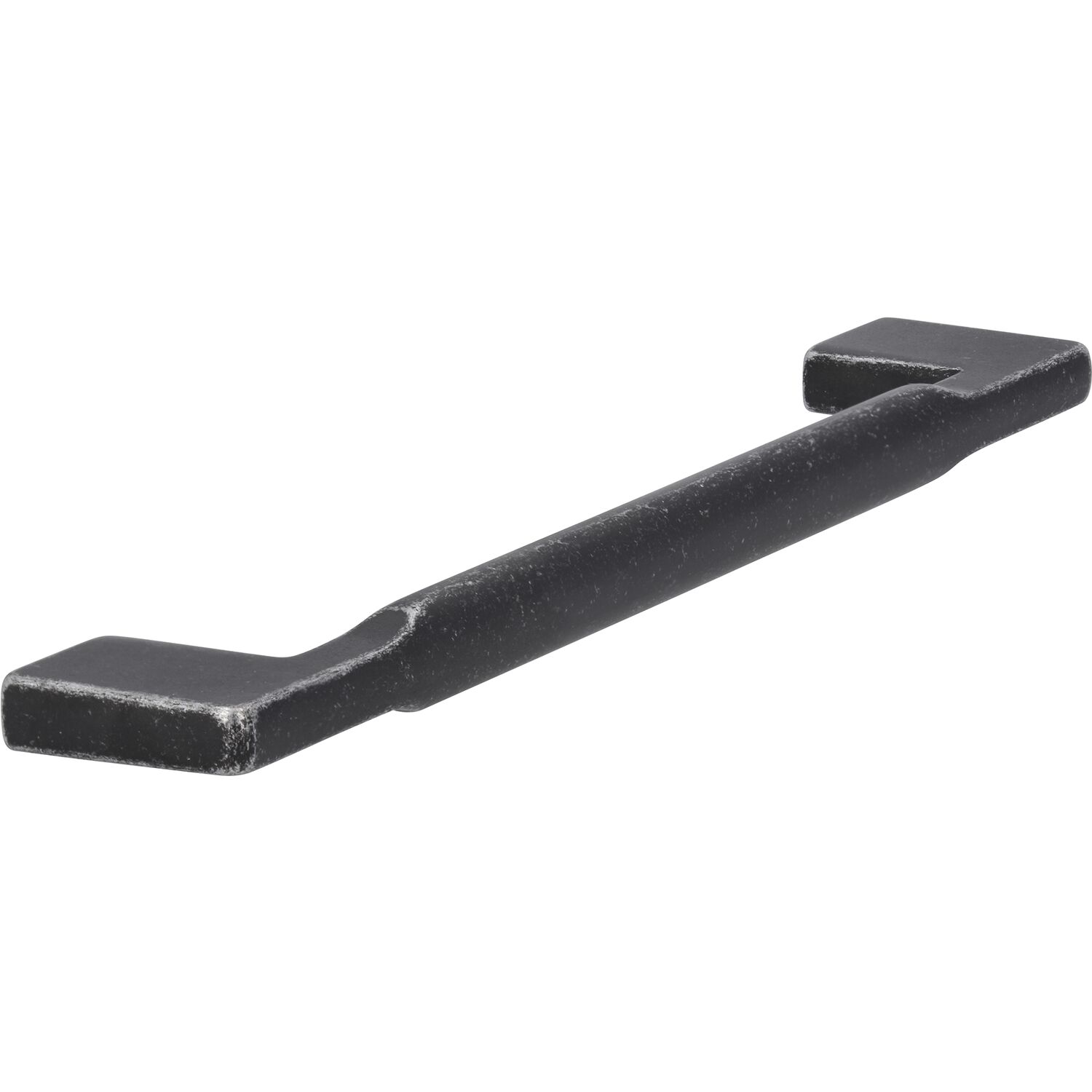 SIRO Griff Baton Lochabstand 160mm Breite 180mm Zinkdruckguss eisenfärbig matt getrommelt