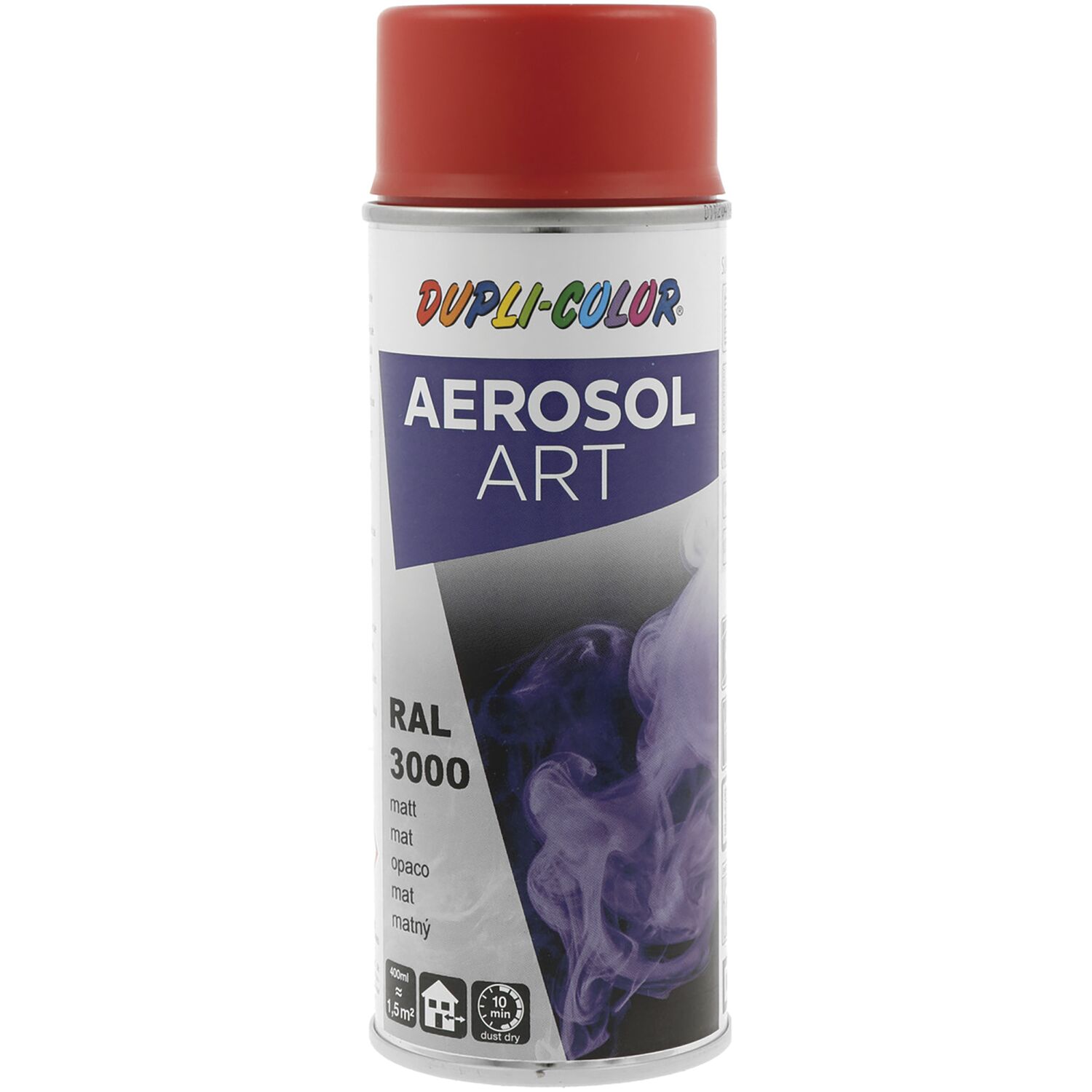 Dupli-Color Lackspray Aerosol Art 400ml feuerrot matt / RAL 3000