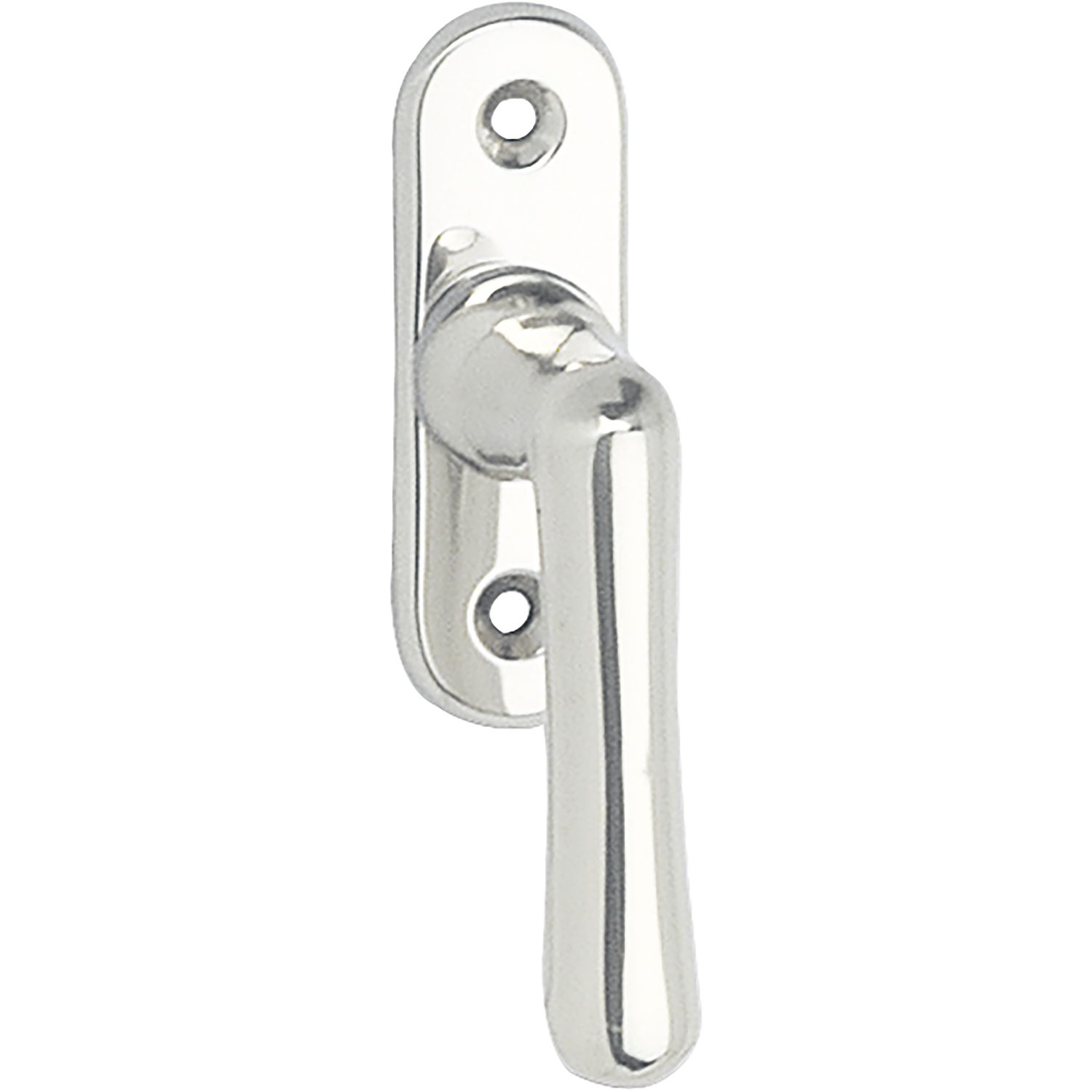 Grundmann Fenstergriff WG ELEGANT 504 -geradeVierkant 7x35mm Alu poliert