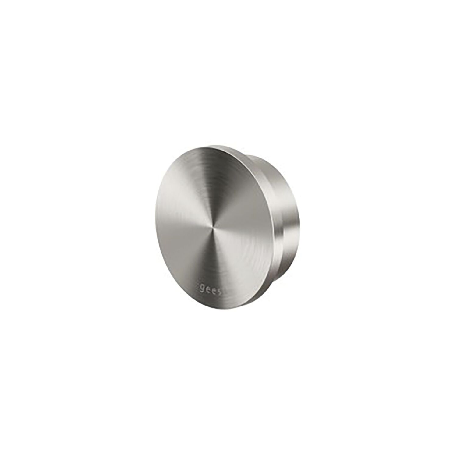 GEESA Handtuchhaken Opal groß, Metallfinish Edelstahl gebürstet
