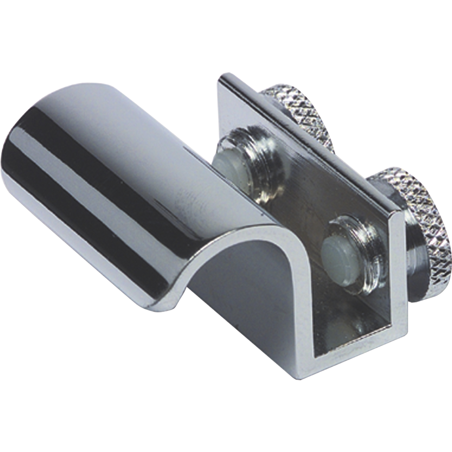 FONSEGRIVE Glastürgriff 403 Glas 6-8mm 20x30mm Messing verchromt poliert