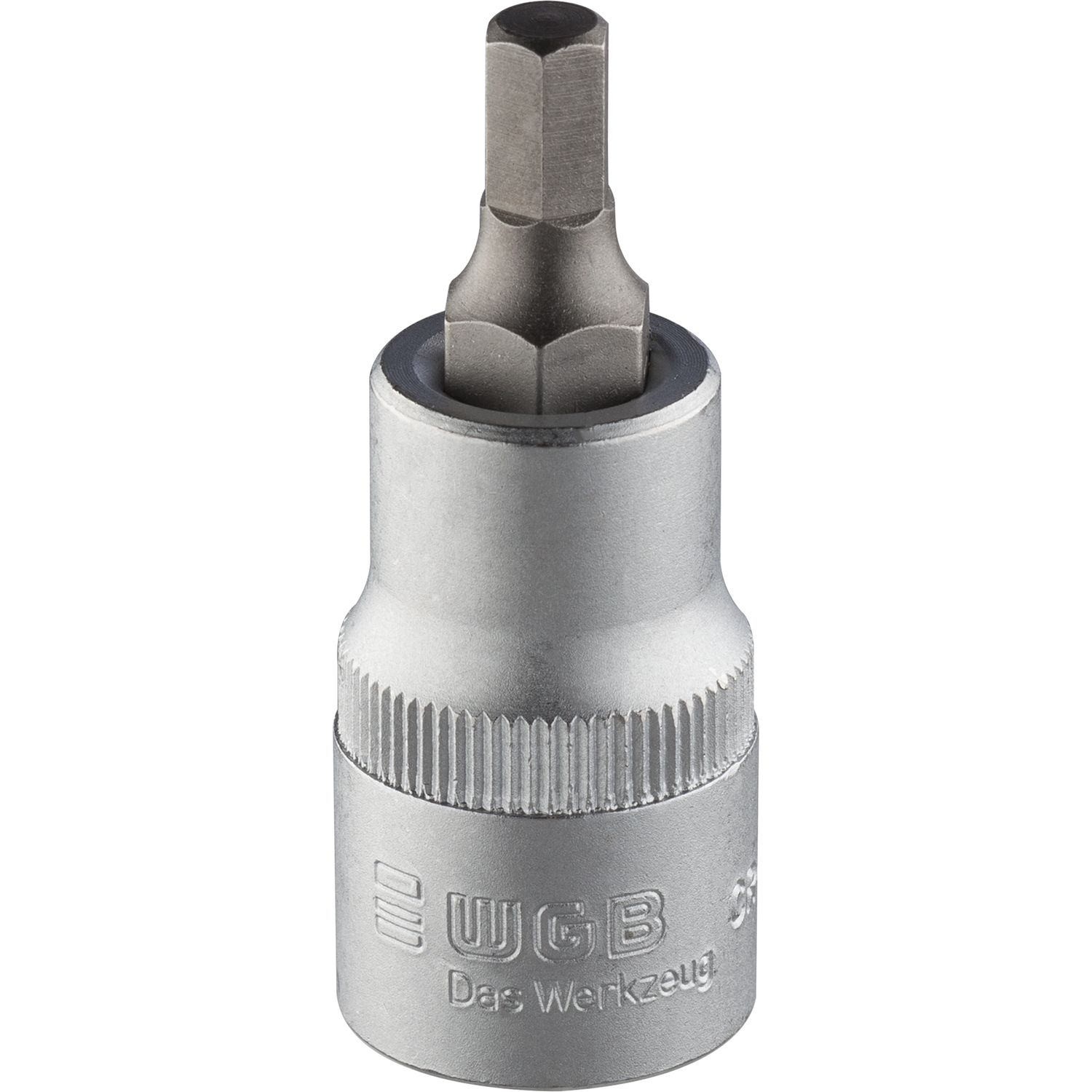 WGB Schraubendreher-Einsatz No. 363 DIN7422 1/2"vierkant 4,0 mm Innensechskant