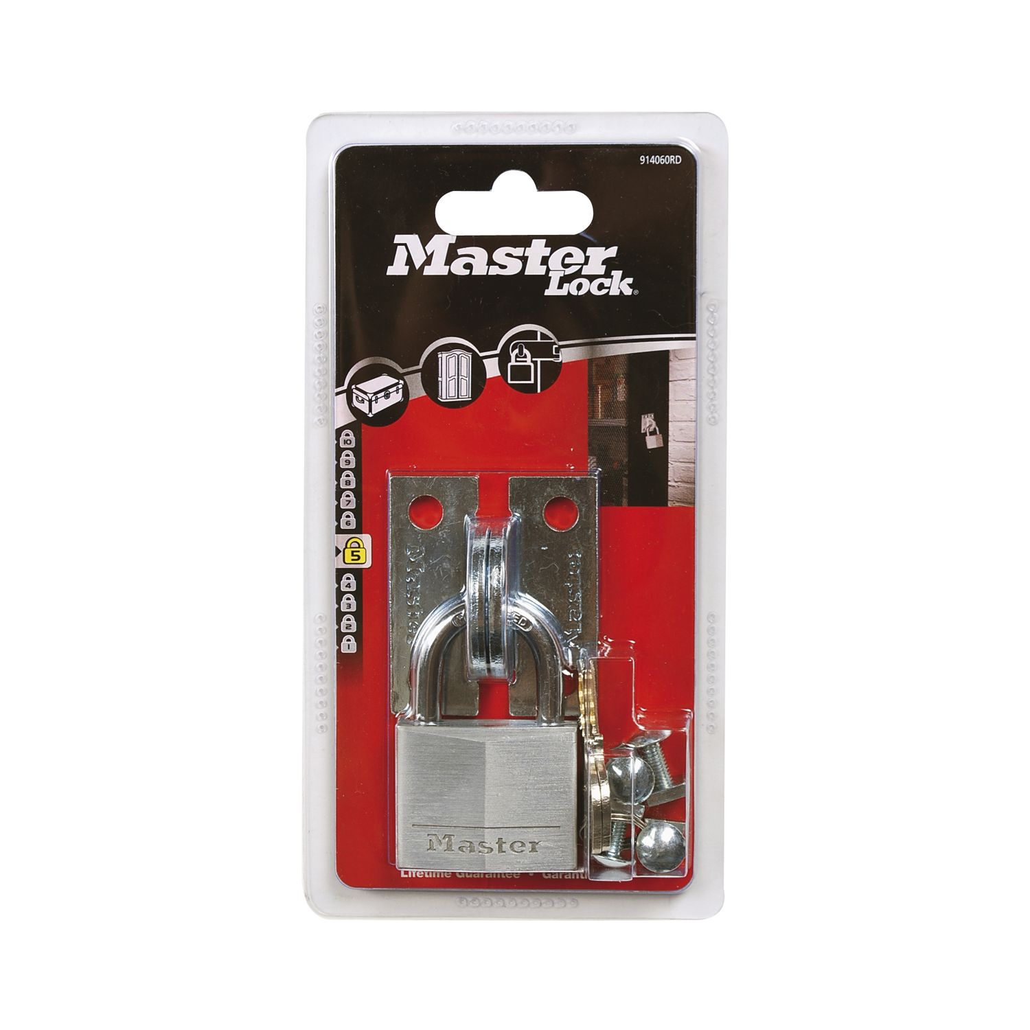 Master Lock Vorhangschloss mit Winkelöse 40 mm SB
