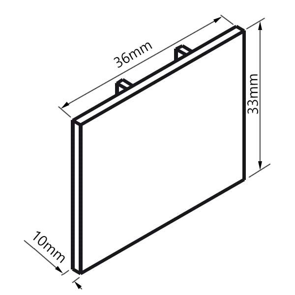 ISOLED 3-Phasen Classic Endkappe schwarz 1 Stück