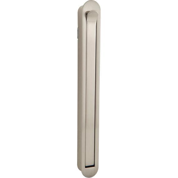 Klapphaken Mitnal zum Einlassen - 4 Haken, Höhe 140 mm, ZN Edelstahl Effekt