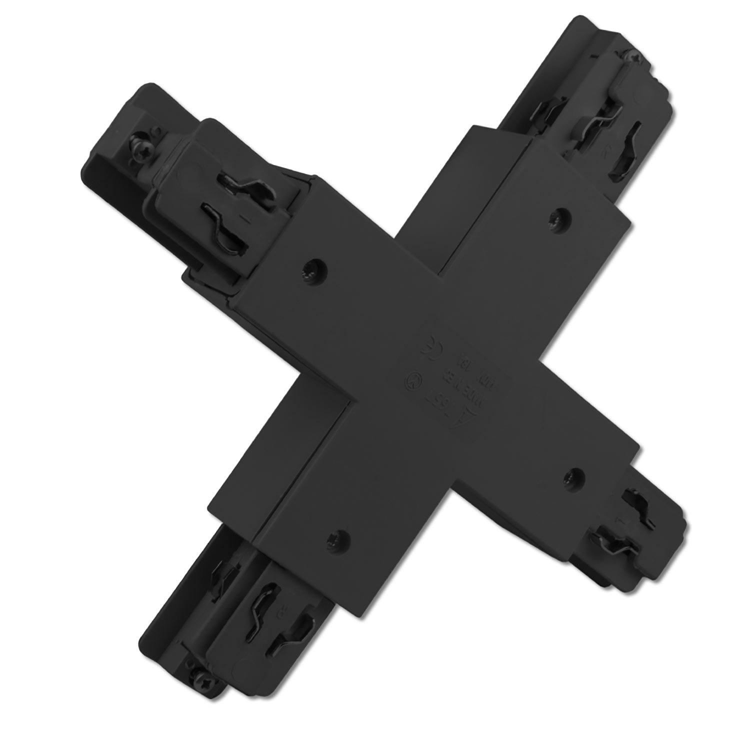 ISOLED 3-Phasen Classic X-Verbinder schwarz ISOLED 3-Phasen Classic X-Verbinder schwarz