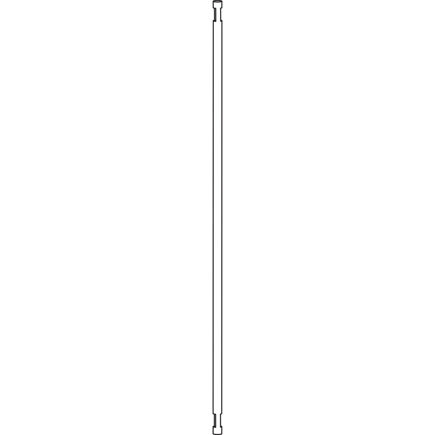Hautau FL190 Schubstange “E” zum Einhängen ø 8mm L=2000mm Stahl verzinkt