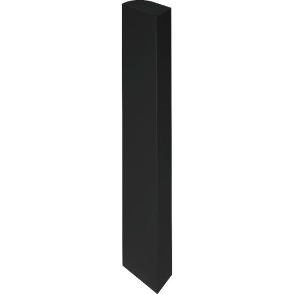 Füllprofil Aktor E-Gerätebefestigung C-Profil vert,L1150,Alu schwarz matt elox.