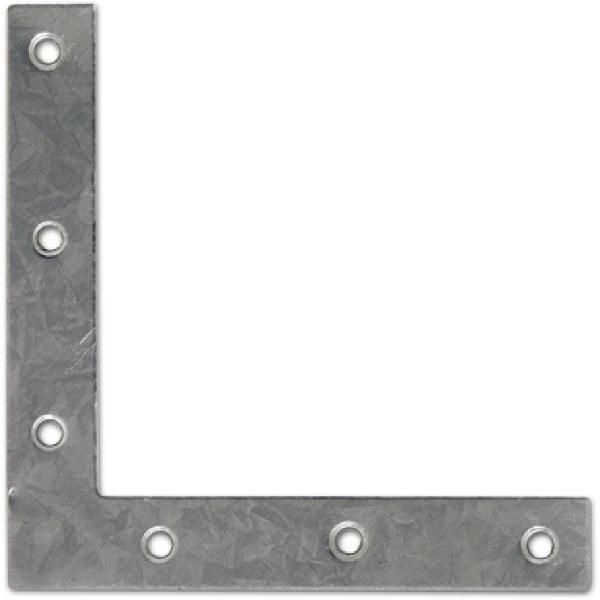 Hofmann Scheinhaken zum Einlassen eckig, 160 x 30 x 3 mm, Stahl verzinkt