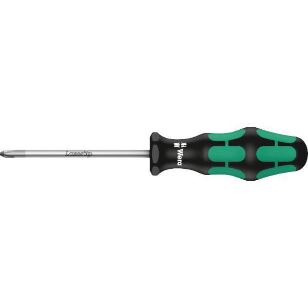 Wera Schraubendreher 355PZ 2/100 mm mit Lasertip Pozidriv