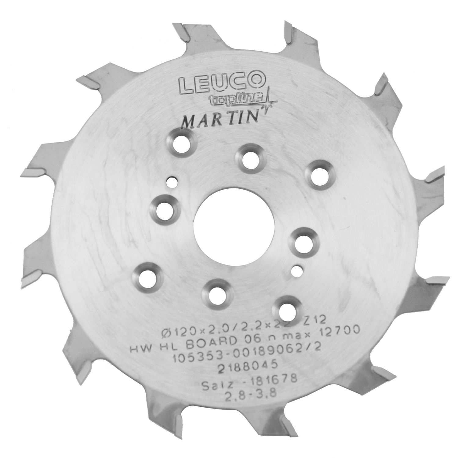 HW-Ritzkreissägeblatt für MARTIN 2 Achsen Ø 120 mm - verstellbar "ES"