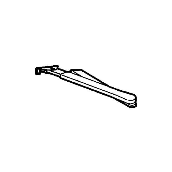 dormakaba Flachgestänge, für TS 72/73/83, silber