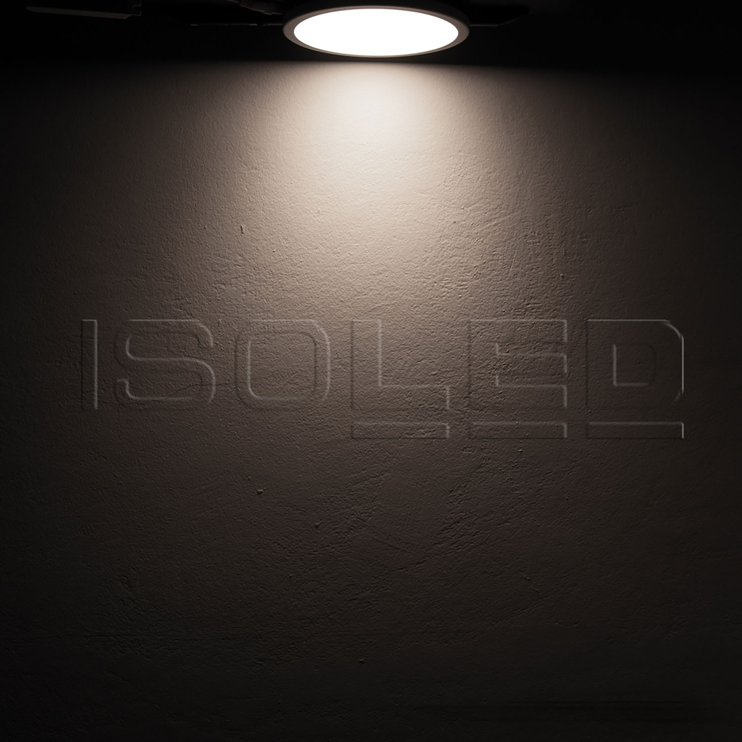 ISOLED LED Downlight Flex 15W prismatisch 120° Lochausschnitt 50-160mm neutralweiß dimmbar