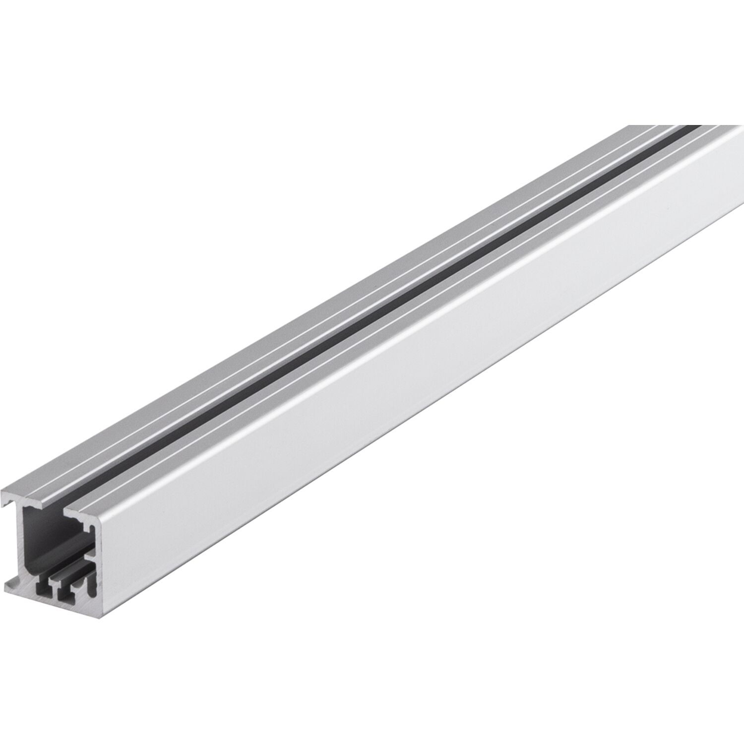 HAWA Regal B Laufschiene zum Aufclipsen auf Maß, Aluminium eloxiert (250 mm)