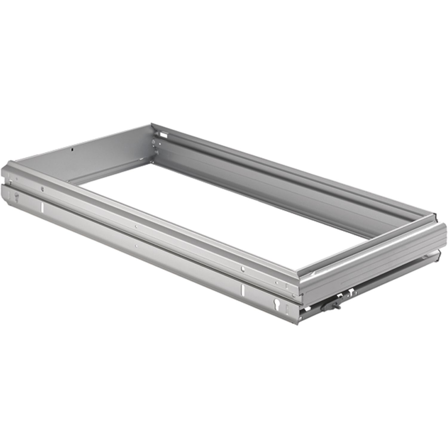 HETTICH Systema Top 2000 Hängeregistratur-Rahmen, 1 x A4, KB 435 mm, Alu-F.