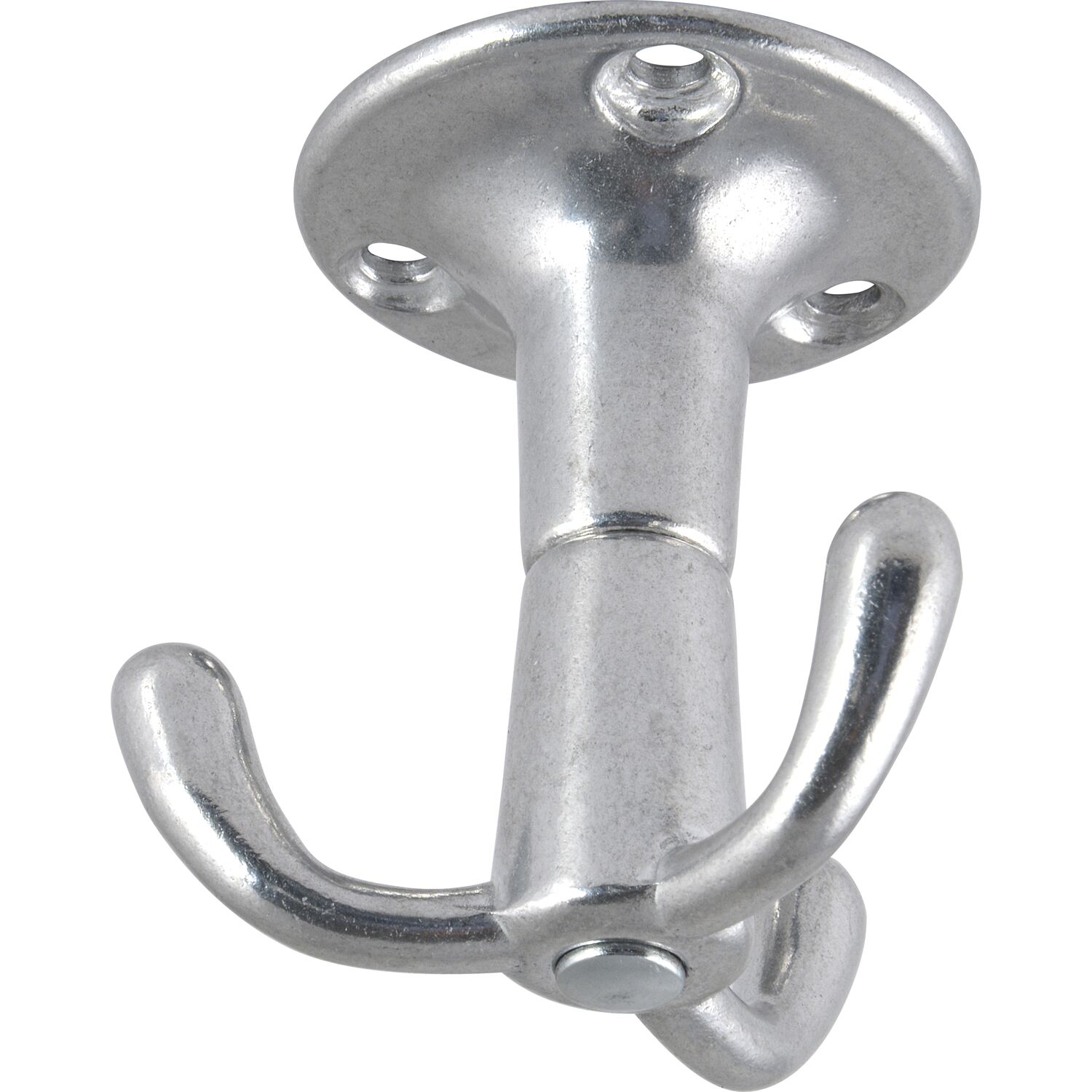 Grimme Dreifach-Drehhaken Pegasi ø 51 mm, Höhe 53 mm, Aluminium poliert