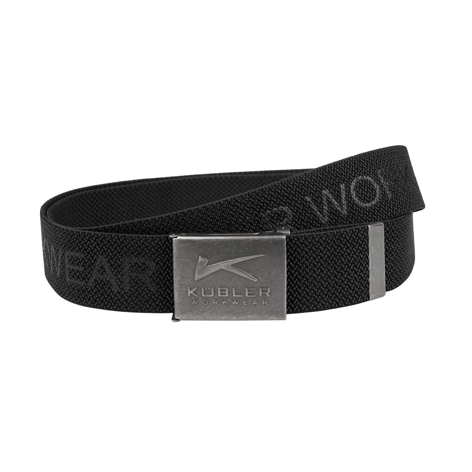 Kübler Stretchgürtel mit Flaschenöffner 8303 schwarz 135 cm