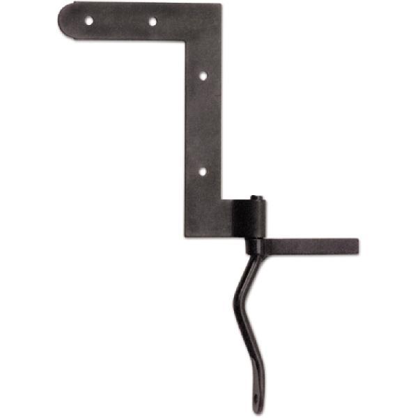 Schörghofer Steyrisches Fensterwinkelband, Schenkel 80 x 110 mm, Eisen verzinkt geschwärzt