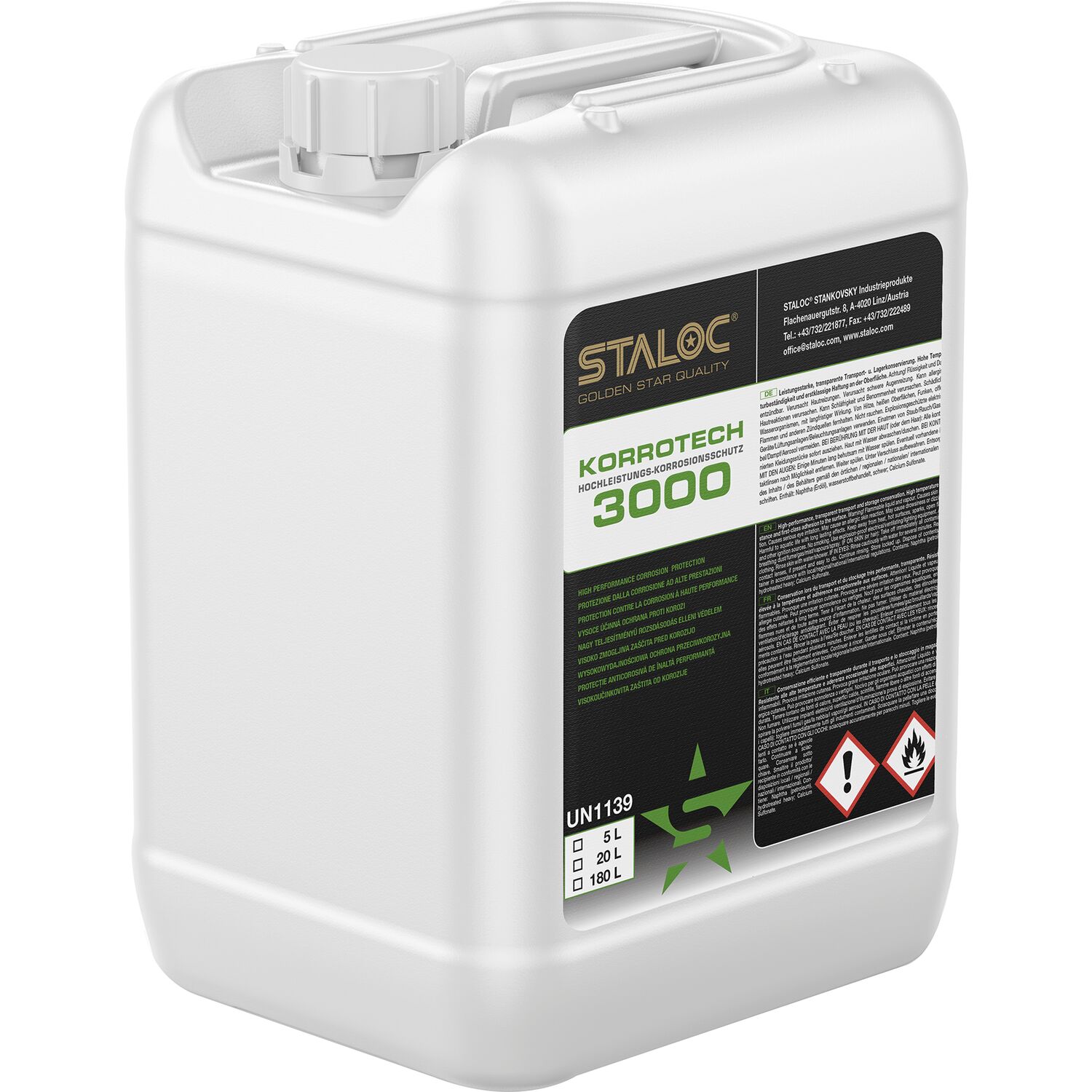 STALOC Korrotech 3000 Hochleistungskorrosionsschutz 20l