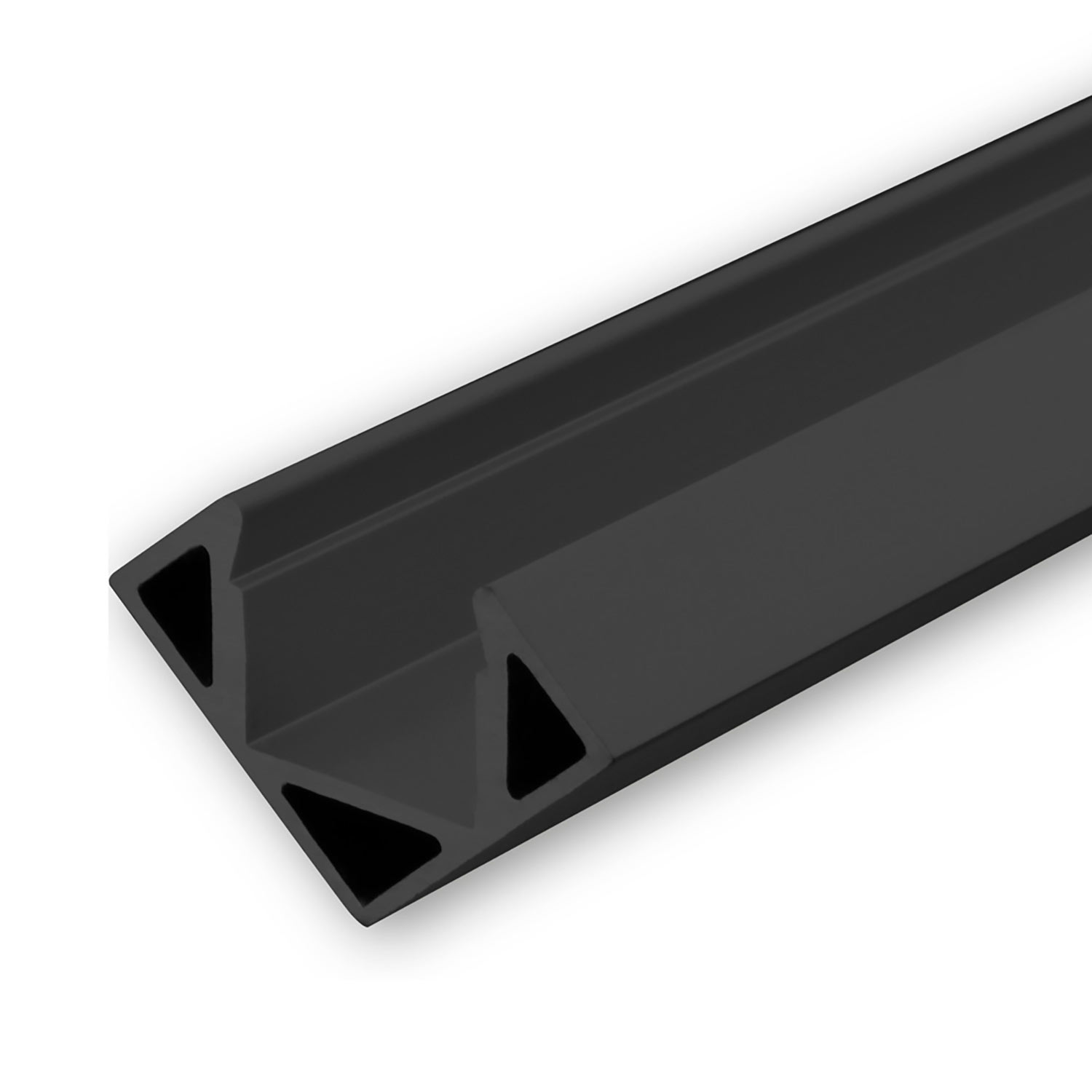 ISOLED LED Eckprofil CORNER11 Aluminium schwarz RAL 9005 200cm