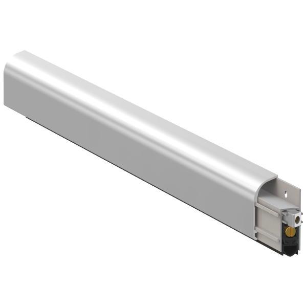Comaglio Türdichter 1750, Breite 15 mm, Höhe 37,5 mm, Länge 1230 mm, Aluminium natur