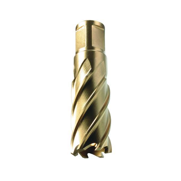 ALFRA Metallkernbohrer – HSS-Co-Eco mit Weldon-Schaft 19 mm DM=45 mm ST=50 mm