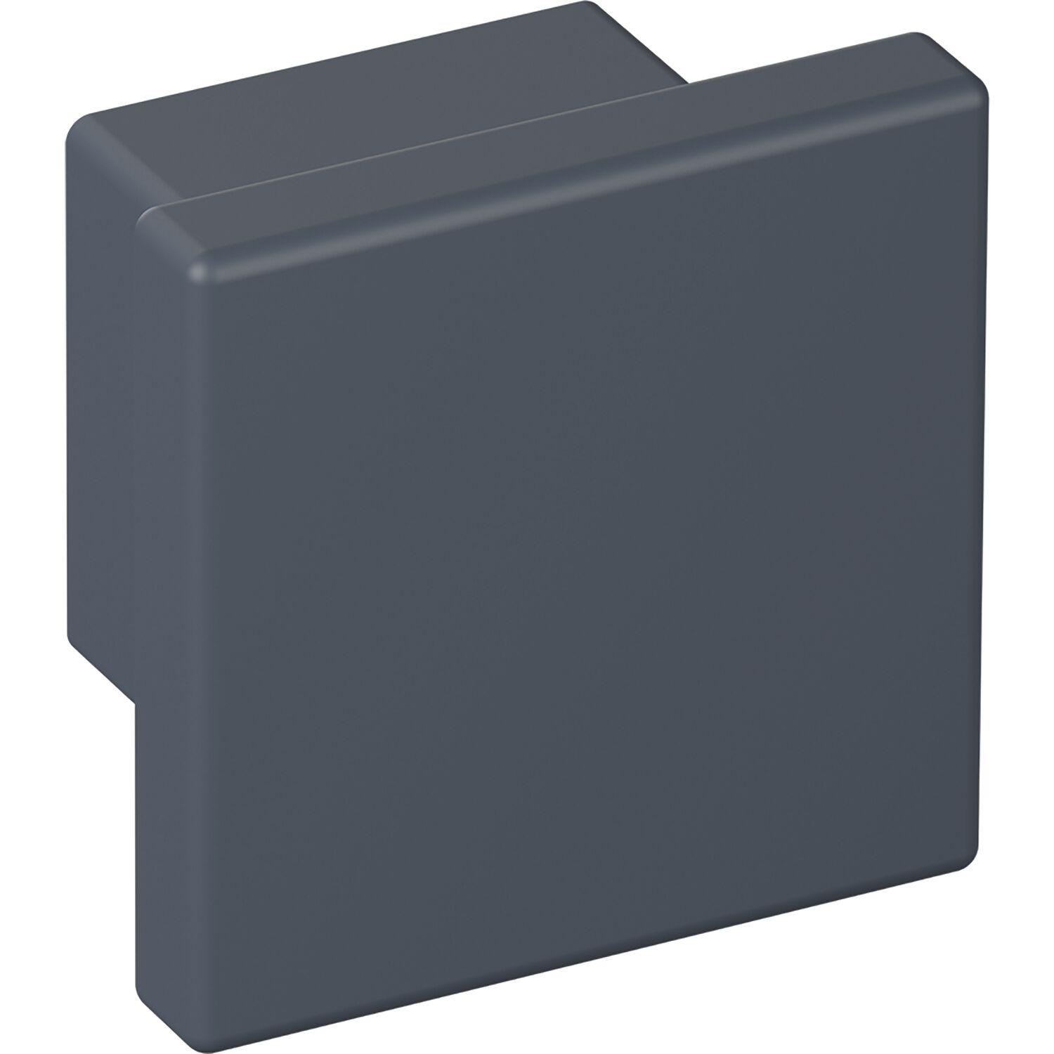 Knopf HEWI 547B32 Breite 32 mm, Tiefe 30 mm, Polyamid anthrazit matt ()