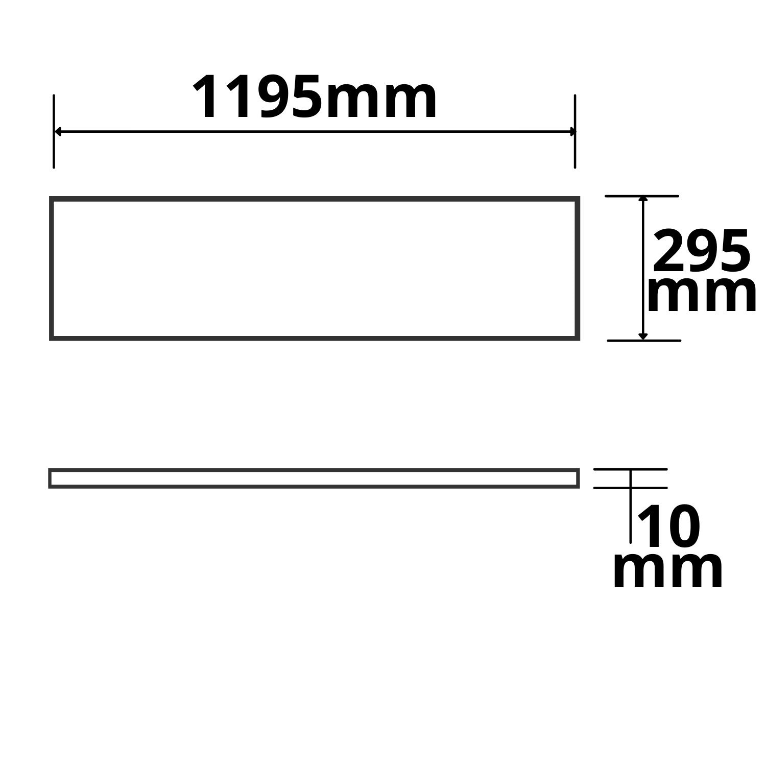 ISOLED LED Panel HCL Line 1200 24V DC RGB+W 57W ohne VG