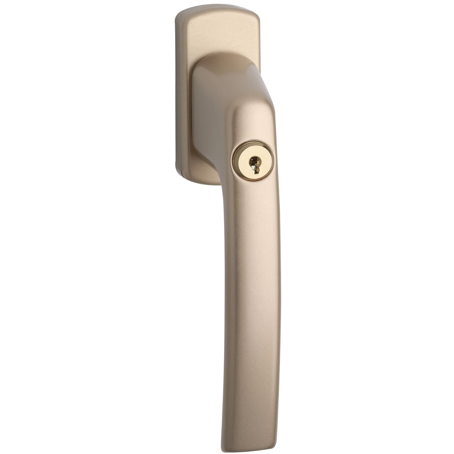 Maco #21385 Fenstergriff HARMONY Sperrzylinder Vierkant 7x35mm Alu bronze eloxiert