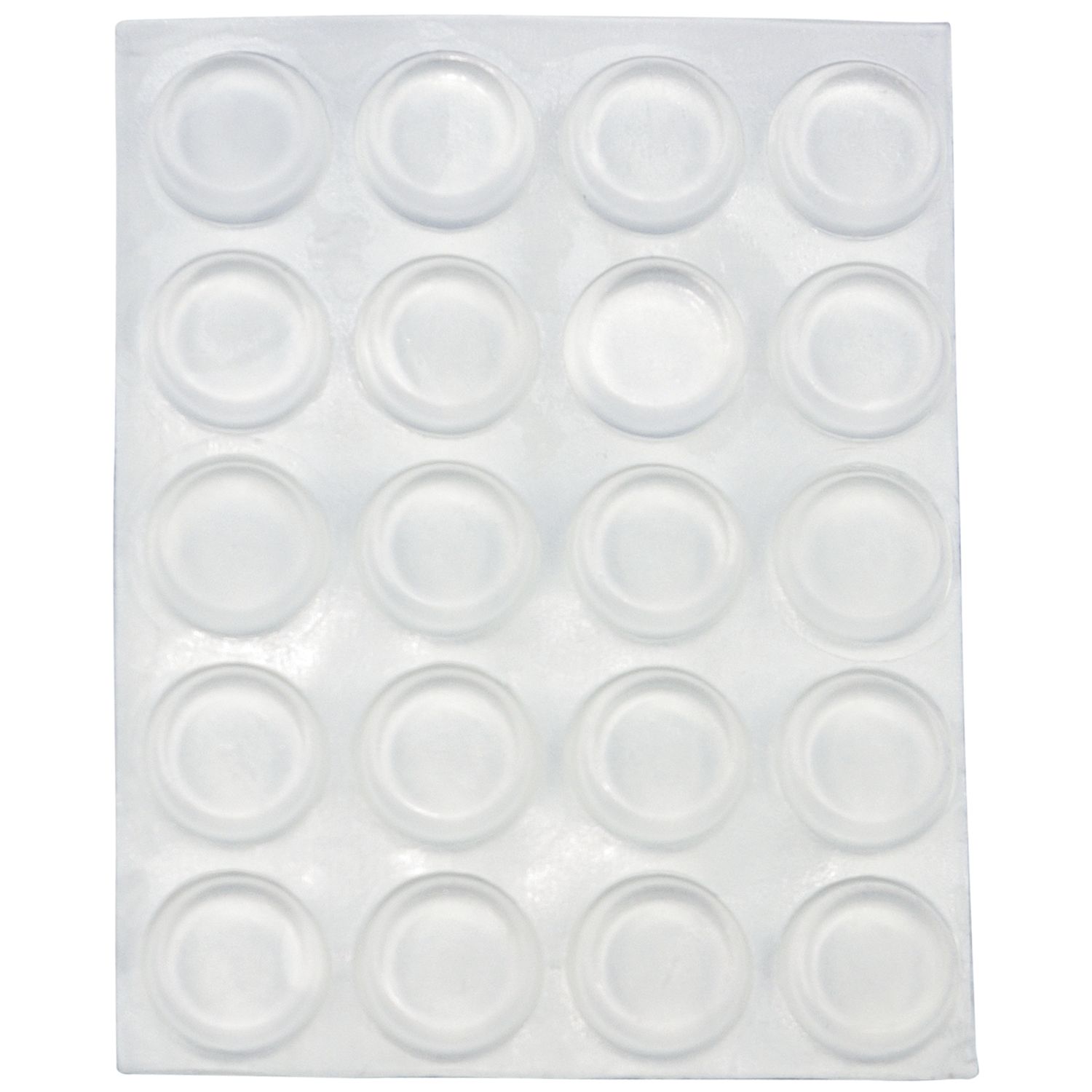Türanschlagdämpfer zum Aufkleben 8 mm Kunststoff transparent