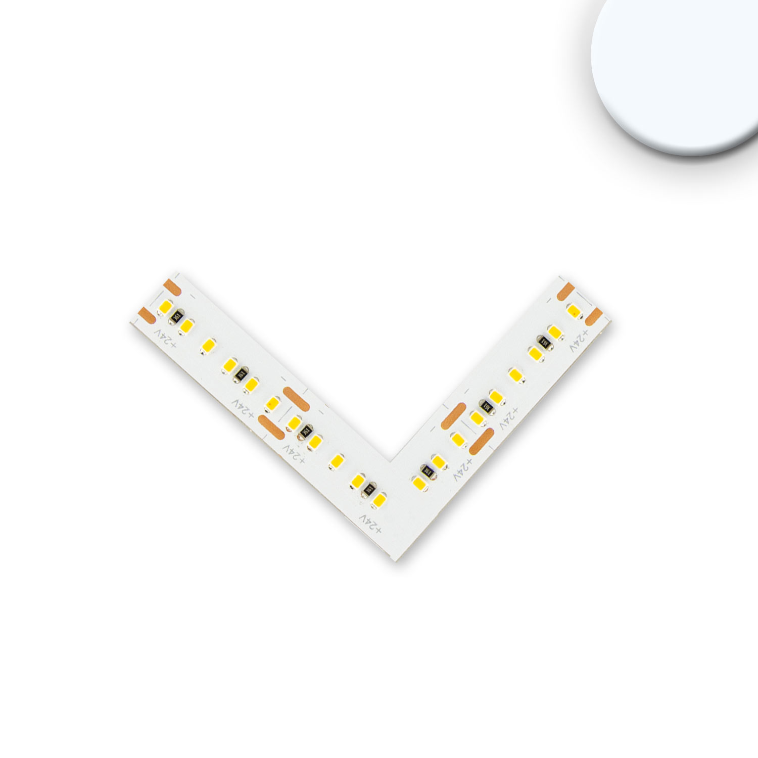 ISOLED Eckverbindung leuchtend 0,5W für CRI965 Linear10 Flexband 24V DC 10W IP20 ISOLED Eckverbindung leuchtend 0,5W für CRI965 Linear10 Flexband 24V DC 10W IP20