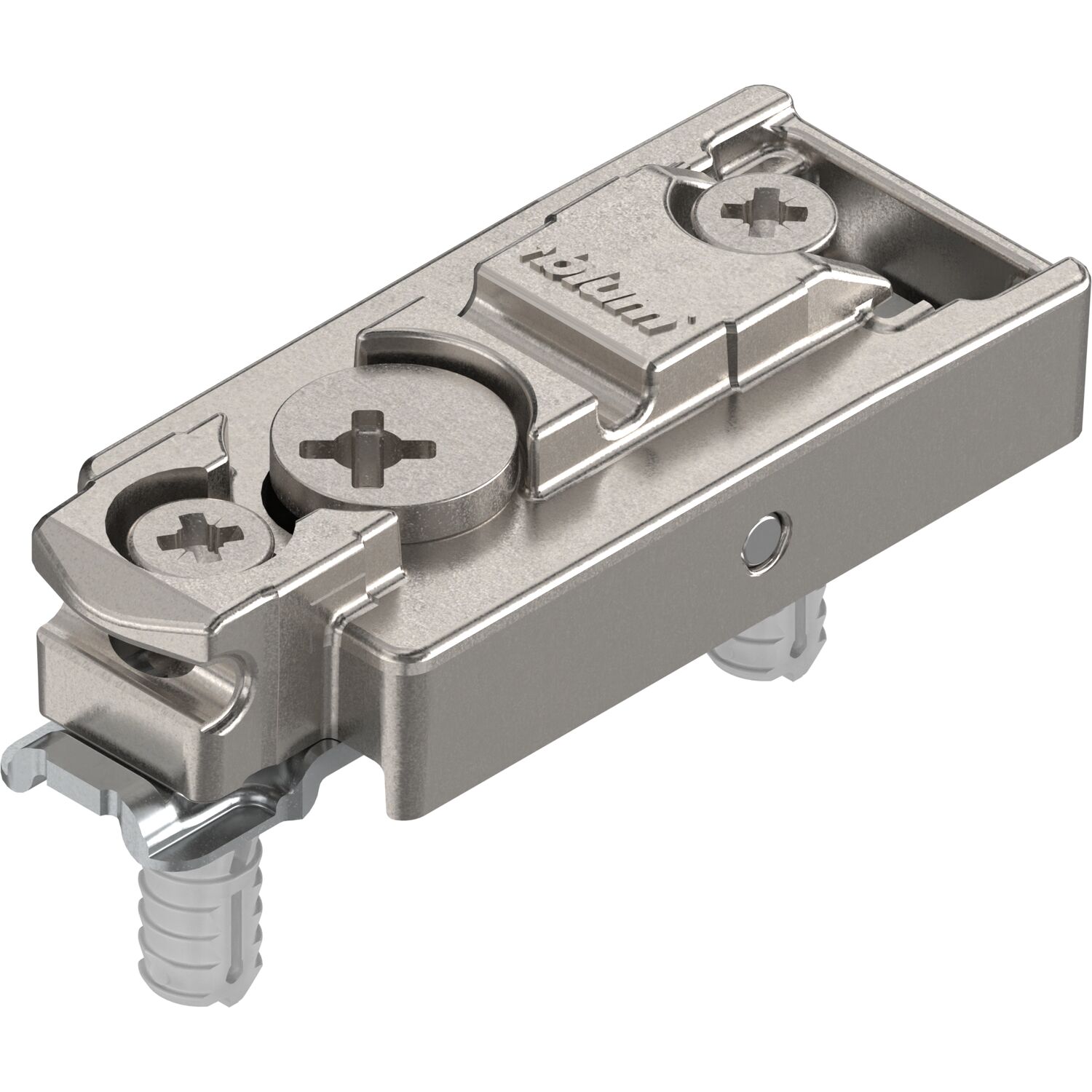 blum CLIP Exzenter Montageplatte gerade Zink EXPANDO Distanz 3mm