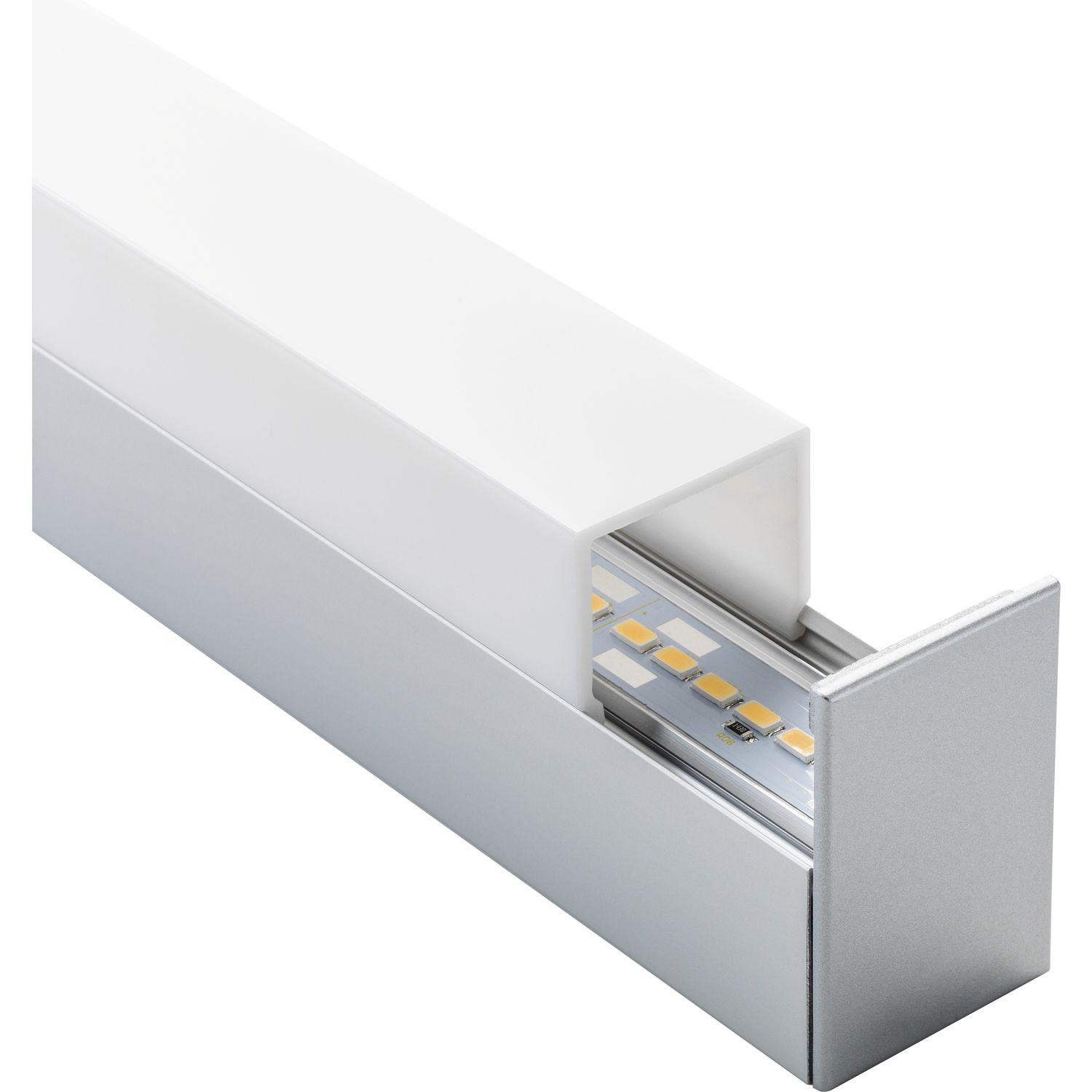 Elektra Wandleuchte LD 8015 A 9 W 4000K neutralweiß 600mm Aluminium