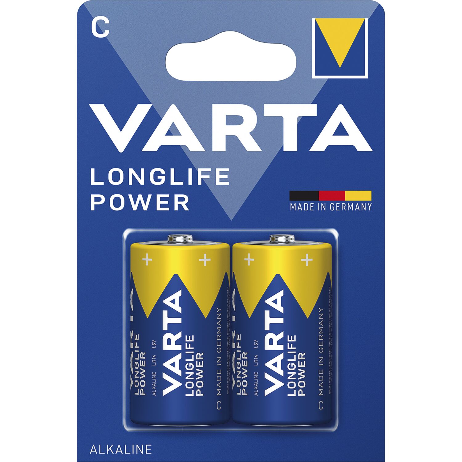 Varta Batterie Longlife Power LR14/C 1,5 Volt 2 Stück