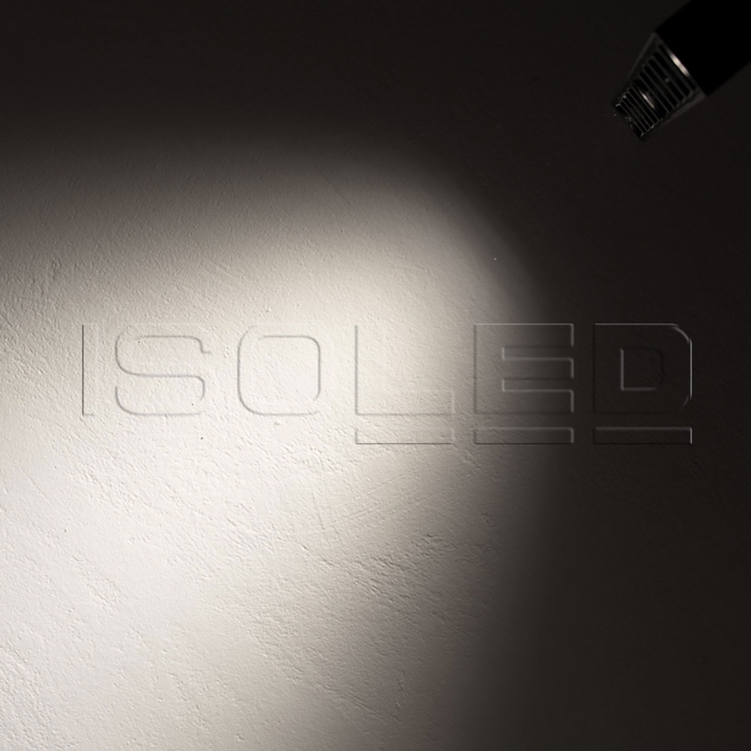ISOLED 3-Phasen Raster-Schienen-Strahler 35W 45° weiß matt 4000K