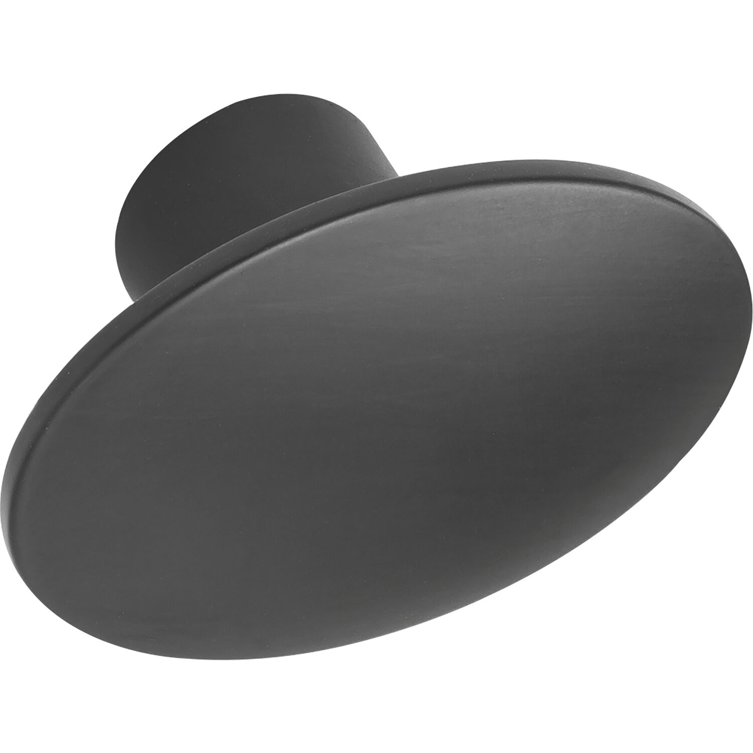 Möbelknopf Dome 50x36 mm, Zinkdruckguss schwarz matt