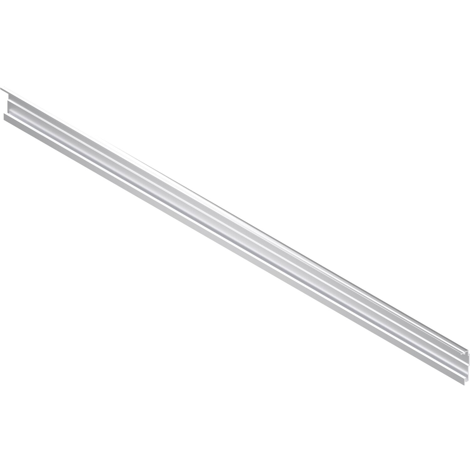 blum SERVO-DRIVE Trägerprofil horizontal zum Ablängen, Länge 1143, Aluminium