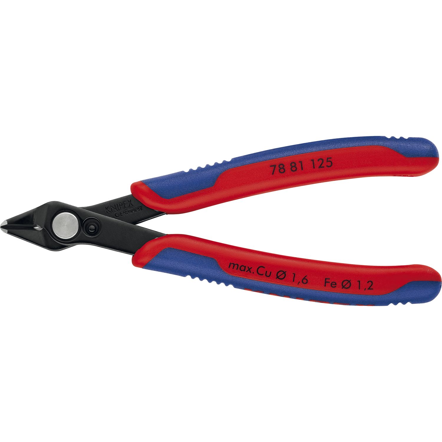 Knipex Elektronik-Seitenschneider Super Knips® 7881 DIN 9654 Form 8, L=125 mm