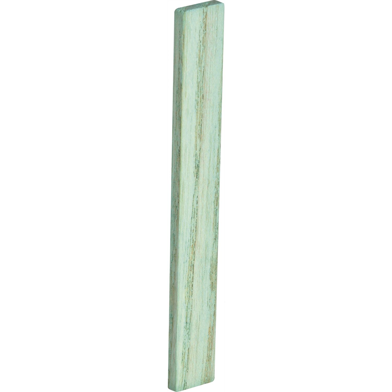 Holzklotz Esche lackiert 80 x 8 x 3 grün (250 Stück)