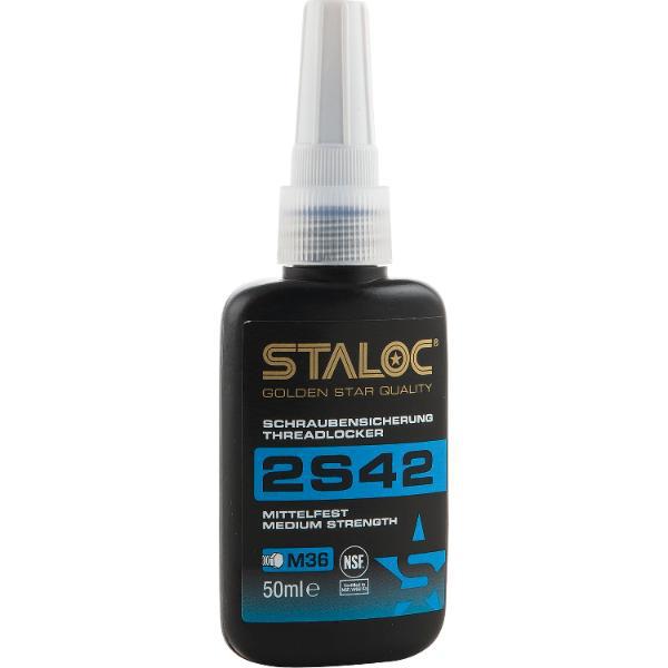 STALOC 2S42 mittelfeste Schraubensicherung 50ml (0.05l)