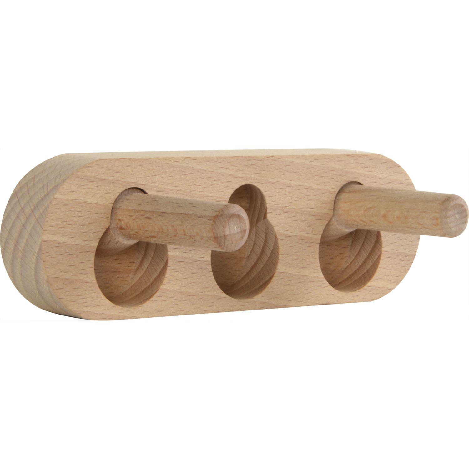 Jowe Konussystem KS32 3 Konusdübel horizontal Holz Buche