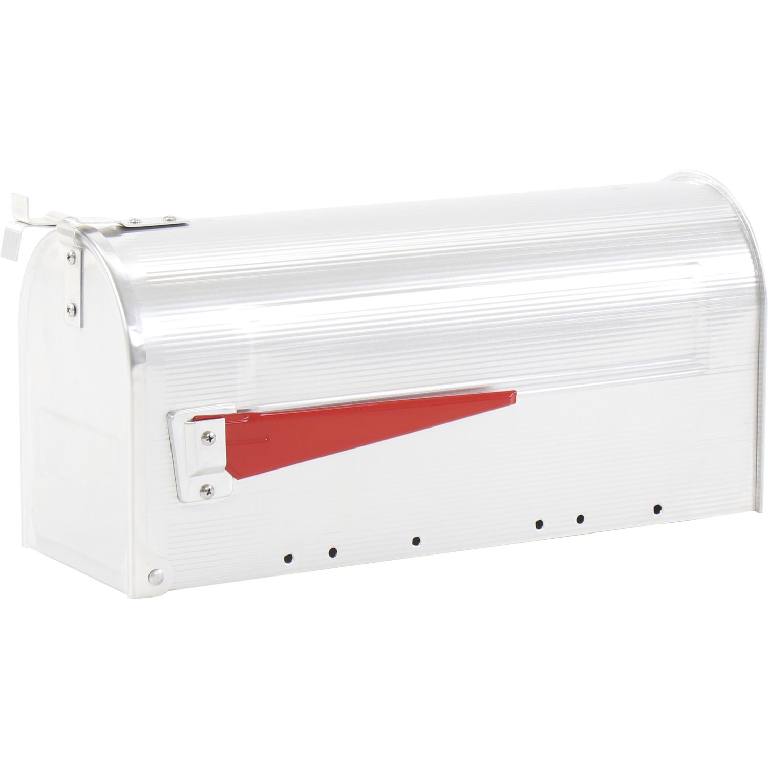 BURG Ständerbriefkasten U.S. MAILBOX, Aluminium blank