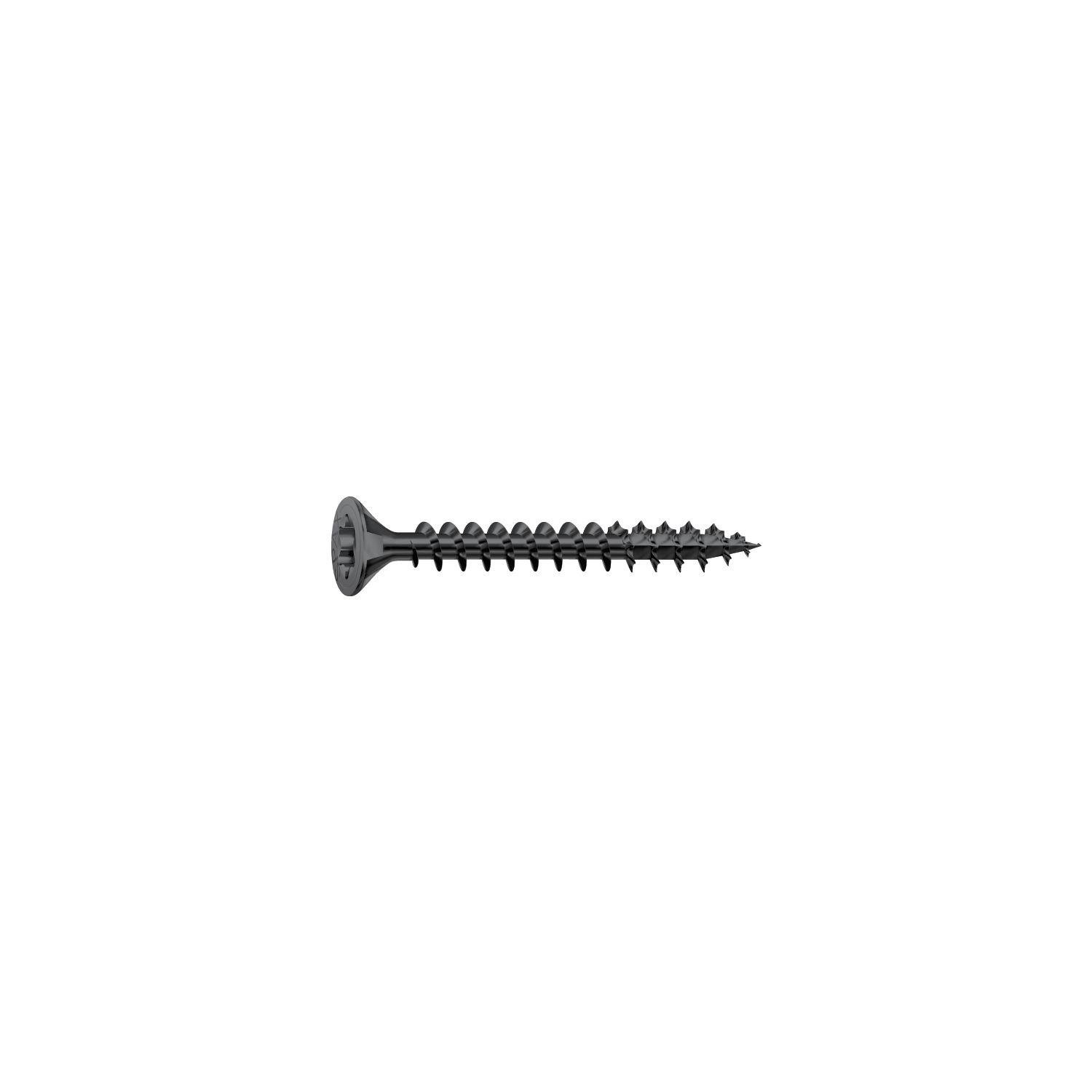 Spax Spanplattenschraube Senkkopf 3.5x16 Vollgewinde Torx 20 verzinkt schwarz (1000Stk)