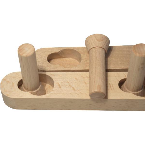 JOWE Konussystem KS32 3 Konusdübel vertikal Holz Buche JOWE Konussystem KS32 3 Konusdübel vertikal Holz Buche