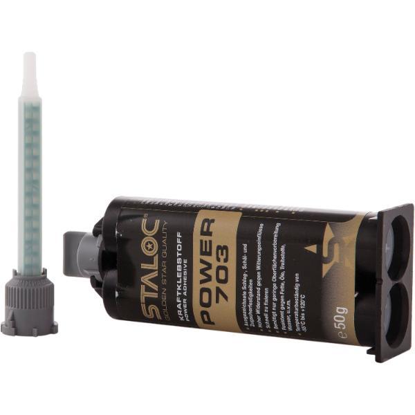 STALOC 2K Klebstoff Power 703 50ml beige + Mischer (50 ml)