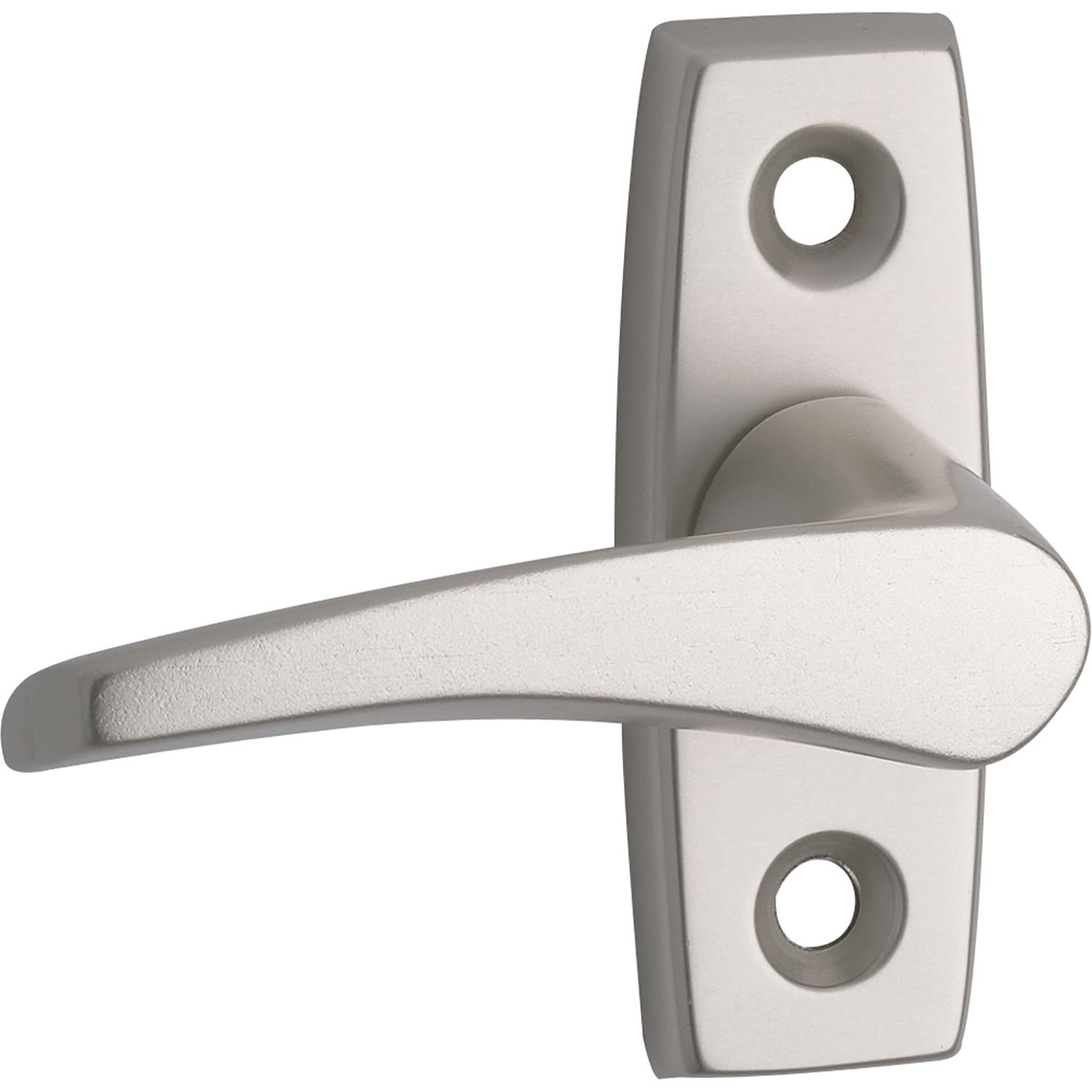 Grundmann Fenstergriff FAVORIT 1004 - sichtbar geschraubt 7x35 Alu poliert